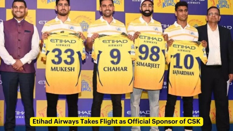Etihad Airways Takes Flight as Official Sponsor of CSK [Current Affairs]