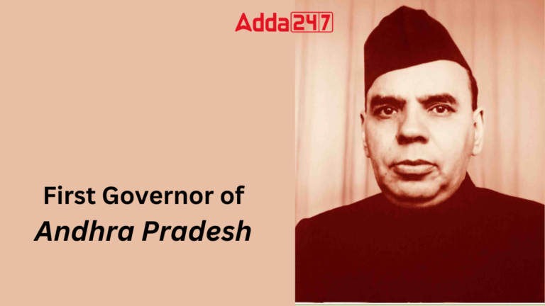 First Governor of Andhra Pradesh, Know the Name [Current Affairs]