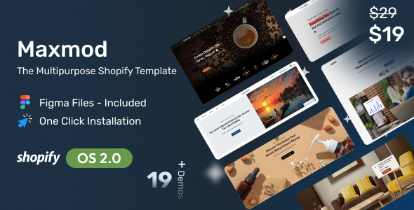 Maxmod – Multipurpose Shopify 2.0 Theme