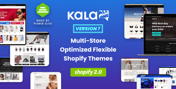 Kala | Customizable Shopify OS 2.0 Theme – Flexible Sections Builder Mobile Optimized