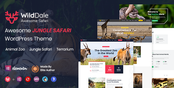 WildDale – Jungle Safari WordPress Theme