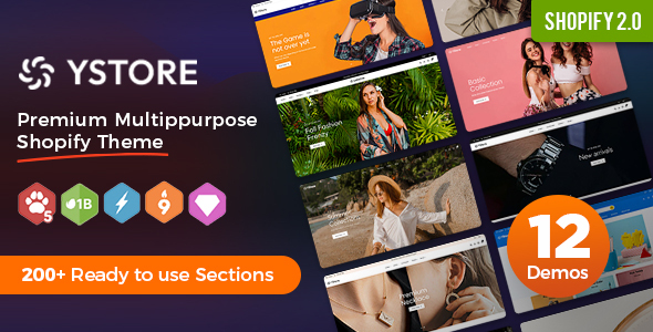 YStore – Multipurpose Fashion Shopify Theme OS 2.0