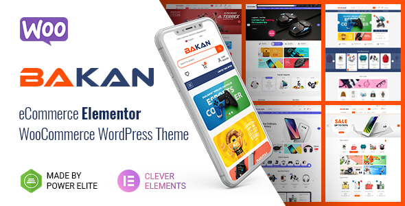 Bakan – eCommerce Elementor WooCommerce WordPress Theme