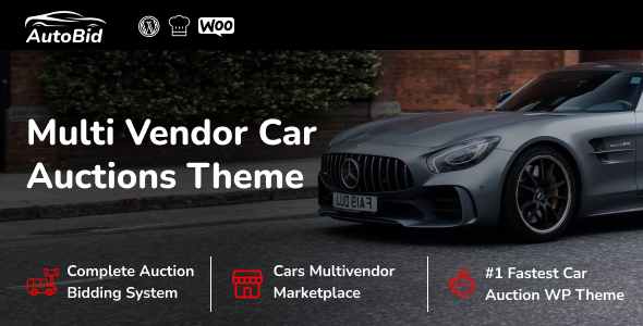 AutoBid – Car Auctions Marketplace WooCommerce Theme