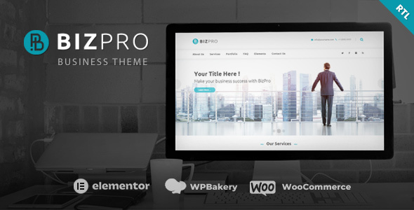 BizPro – Business Consulting Theme + RTL