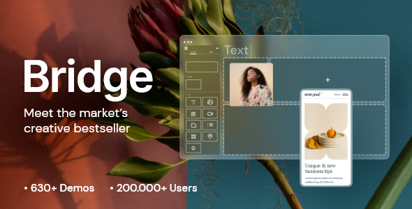 Bridge – Creative Elementor and WooCommerce WordPress Theme