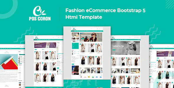 Coron – Fashion Clothing eCommerce Website Template