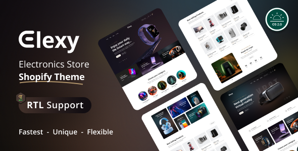 Elexy – Electronics Store Shopify Theme OS 2.0