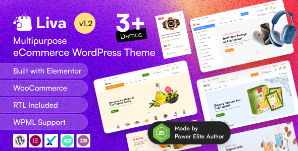 Liva – Multipurpose eCommerce WordPress Theme