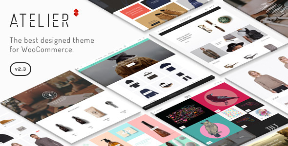 Atelier – Creative Multi-Purpose eCommerce Theme