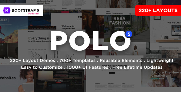 Polo – Responsive Multi-Purpose HTML5 Template