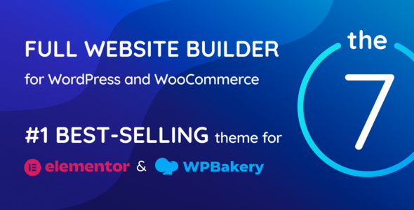 The7 — Website and eCommerce Builder for WordPress