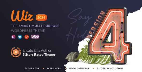 Wiz – Elementor MultiPurpose WordPress Theme