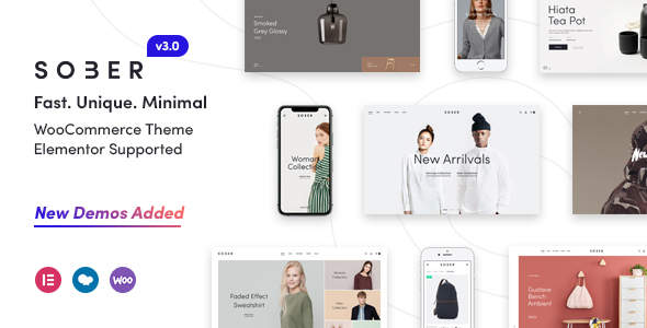 Sober – WooCommerce WordPress Theme