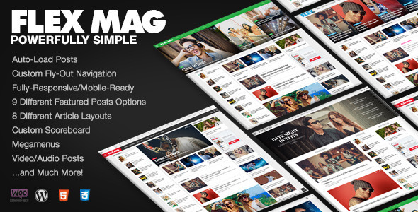 Flex Mag – Responsive WordPress News Theme