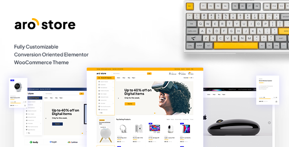 Arostore – Electronics Store WooCommerce WordPress Theme