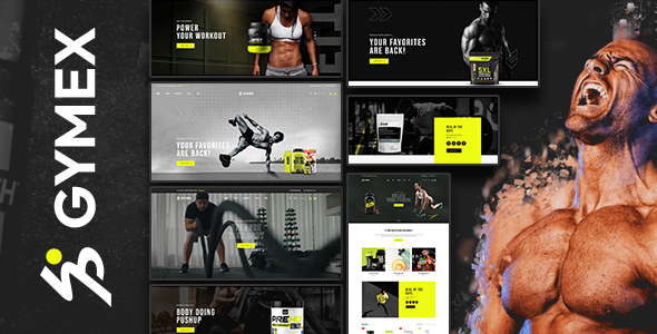 Gymex – Supplement & Nutrition WooCommerce WordPress Theme