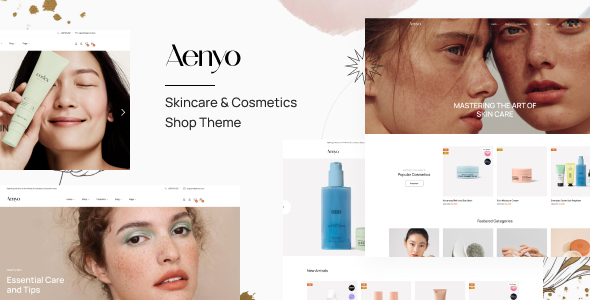 Aenyo – Beauty & Skincare Shop WordPress Theme