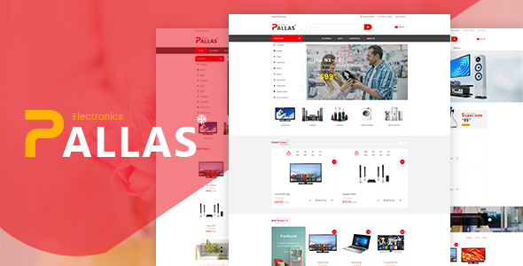 Pallas – Bootstrap 5 Electronics eCommerce HTML Template