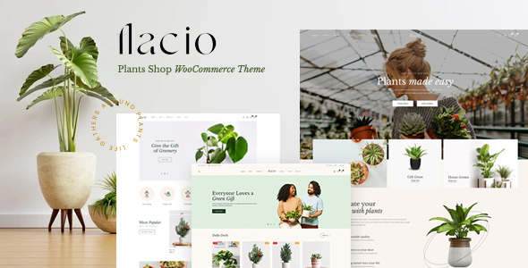 Flacio – Plants Shop WooCommerce WordPress Theme