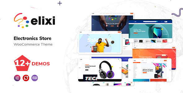 Elixi – Electronics WordPress Theme for WooCommerce WordPress Theme