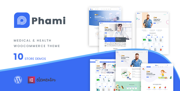 Phami – Medical & Health WooCommerce WordPress Theme