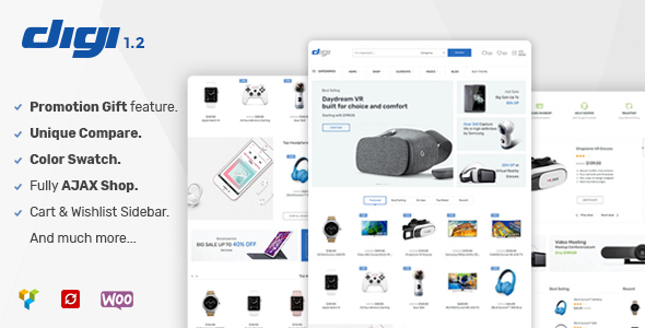 Digi – Electronics Store WooCommerce Theme