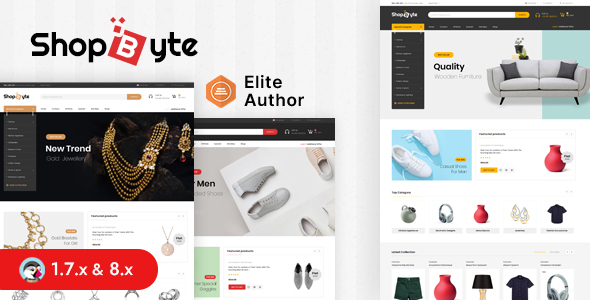 ShopByte – Multipurpose Prestashop 1.7 & 8.x Responsive Theme