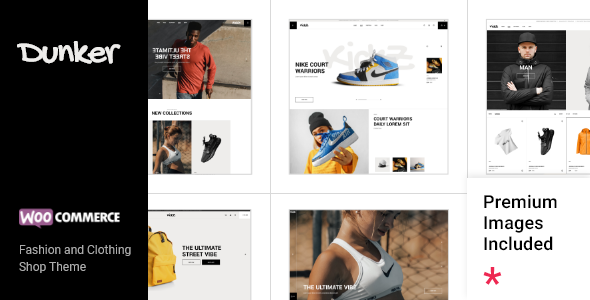 Dunker – Fashion and Clothing Shop Theme