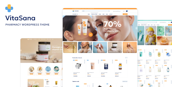 VitaSana – Pharmacy & Medical Store WordPress Theme