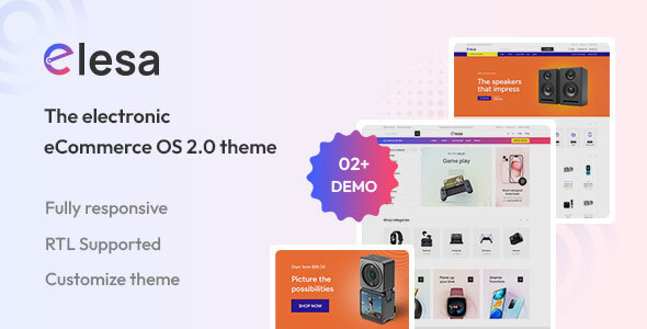 Elesa – Electronics & Gadgets Ecommerce Shopify 2.0 Theme