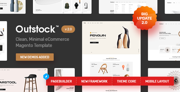 Outstock – Magento 2 / Adobe Commerce Responsive Furniture Theme