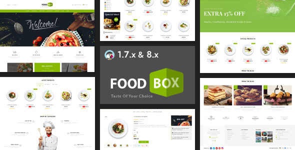 Food Box – Multipurpose Prestashop 1.7 & 8.x Responsive Theme