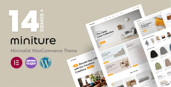 Miniture – Minimalist WooCommerce Theme