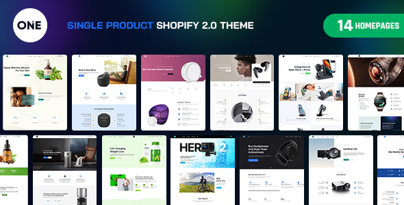 One – Single Product Shopify 2.0 Theme