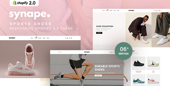 Synape – Sports Shoes Responsive Shopify 2.0 Theme