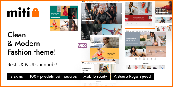 Miti – Elementor Fashion WooCommerce Theme