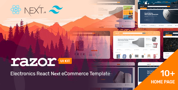 Razor – Electronics Store React Template