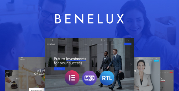 Benelux – Business & Finance Consulting WordPress Theme