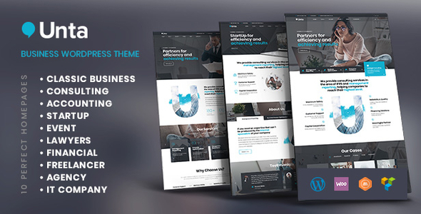 Unta – MultiPurpose Business WordPress Theme