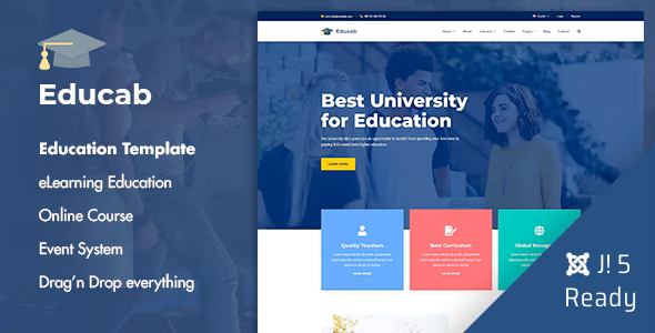 Educab – University Education Joomla 5 Template