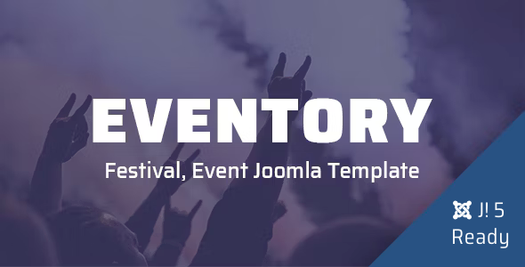 Eventory – Festival, Event Joomla 5 Template