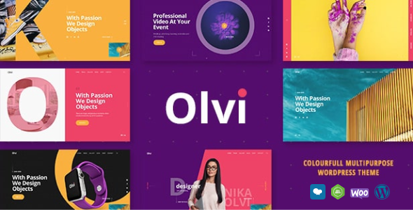 Olvi – Creative MultiPurpose WordPress Theme