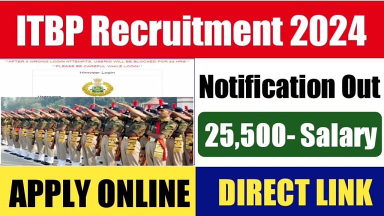 ITBP SI Hindi Translator Recruitment 2024 SarkariResult Notice Out [Career]