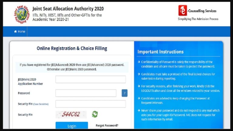 JoSAA 2024 Counselling: Registration, Choice Filling, Counselling Schedule & More [Career]