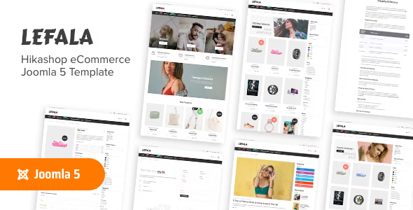 Lefala – Hikashop eCommerce Joomla 5 Template