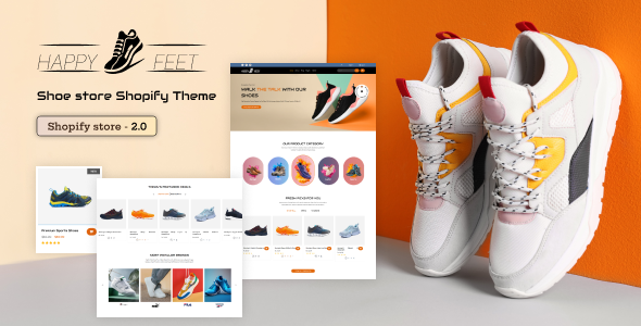 HappyFeet – Footwear Shoes Shopify Theme