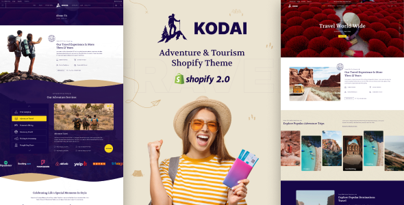 Kodai – Outdoor Sports, Travel Shopify Theme