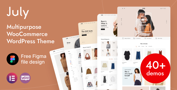 July – eCommerce WordPress Theme