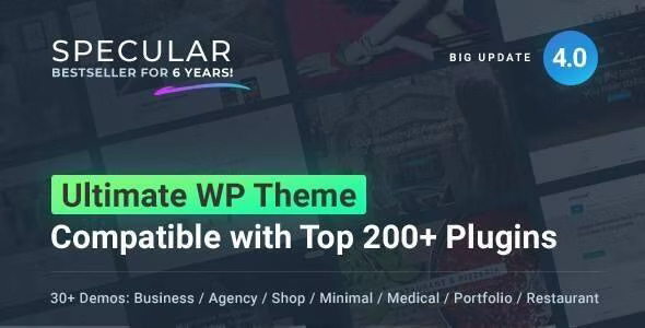 Specular – Business WordPress Multi-Purpose